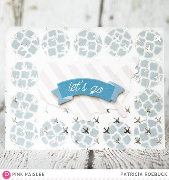 Let's Go Card | Pink Paislee by patricia gallery