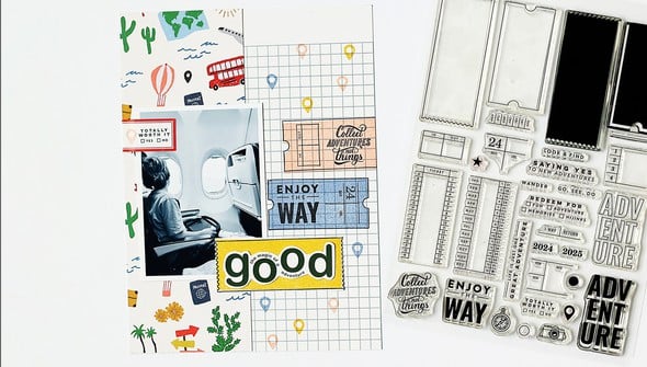 Stamp Set : 6×8 Adventure Tickets by Goldenwood Co gallery