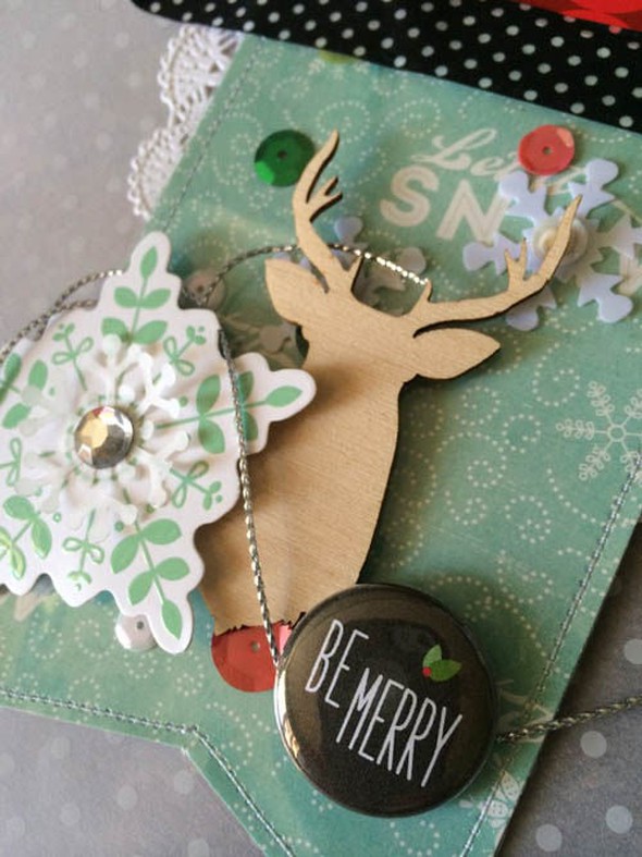 Shaker Gift Tag and Gift Card Holder | Repurposed & Upcycled by SuzMannecke gallery