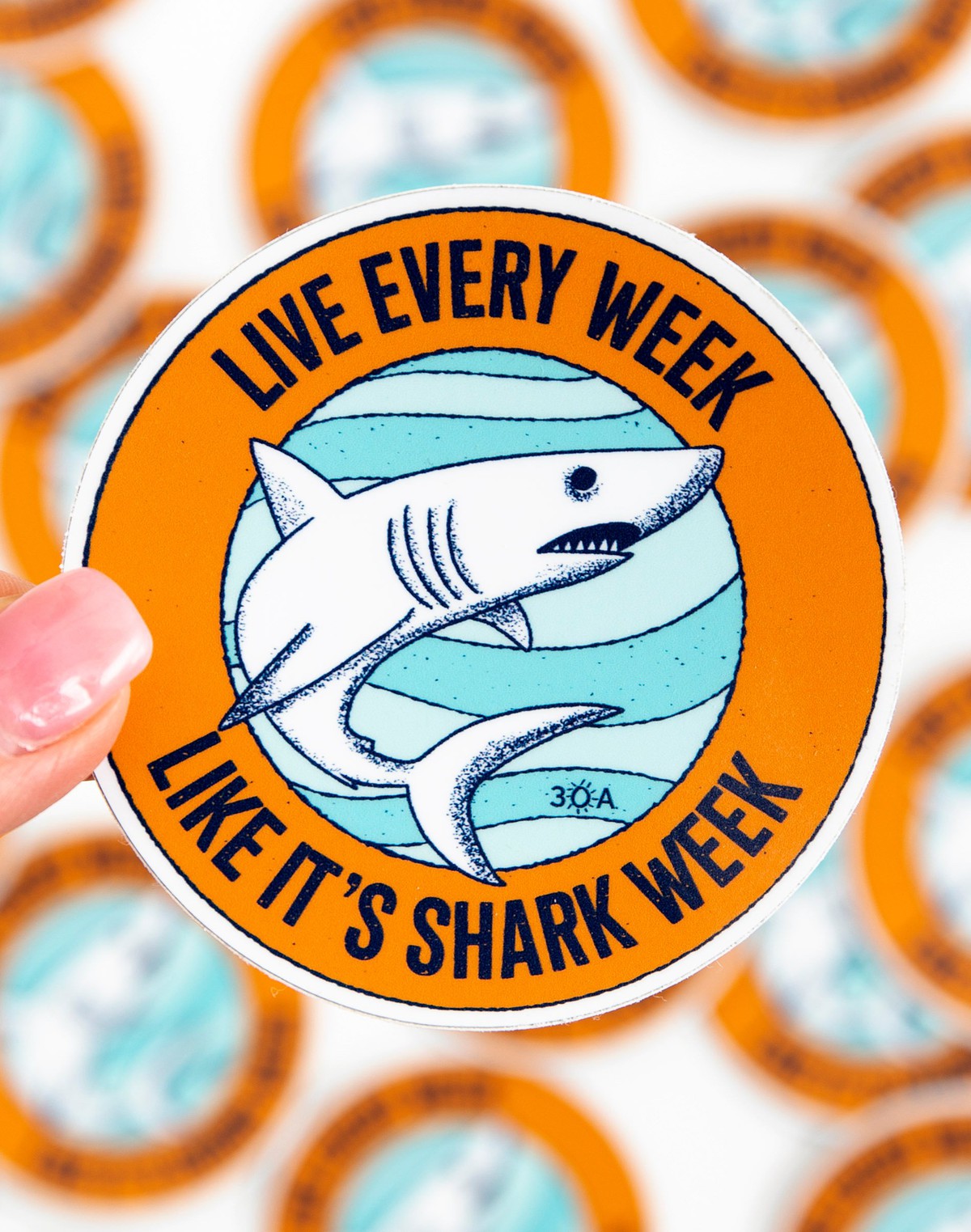 Shark Week Decal Sticker item