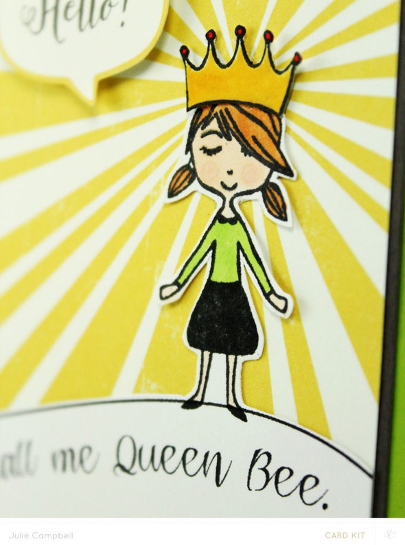 Queen Bee (*Card Kit Only) by JulieCampbell gallery