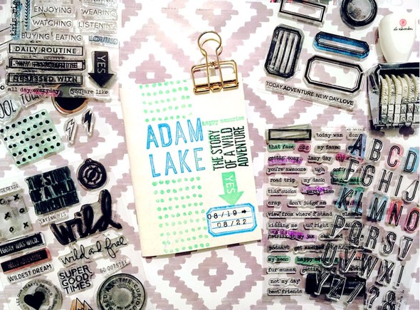 Traveler's Notebook- Adam Lake by ohdessa gallery
