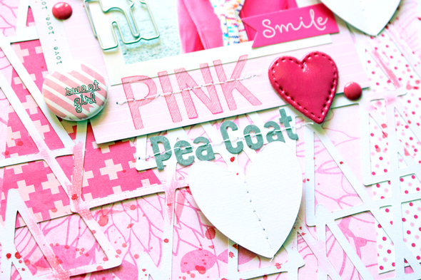 Pink Pea Coat by ashleyhorton1675 gallery