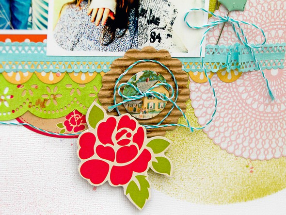 My heart is Full *Lift Layout with Lawn Party* by kimberly gallery