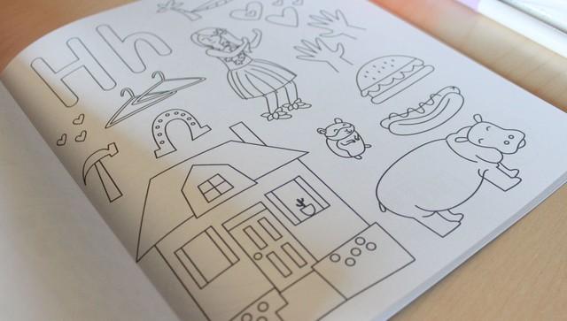 Alphabet Coloring Book, 5 of 6