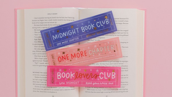 Book Lovers Club Transparent Bookmark gallery