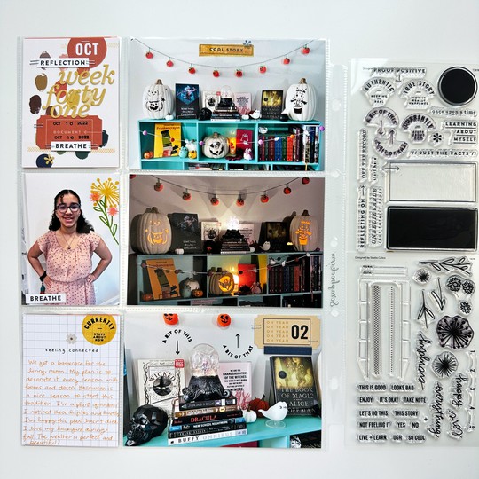 Documenter kit and stamps   pocket pages   jennie garcia   october guest designer 001   side a   ig original
