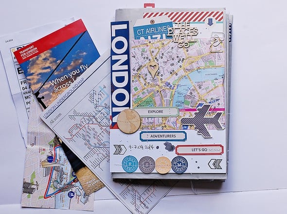 London - mini travel book by MonaLisa gallery