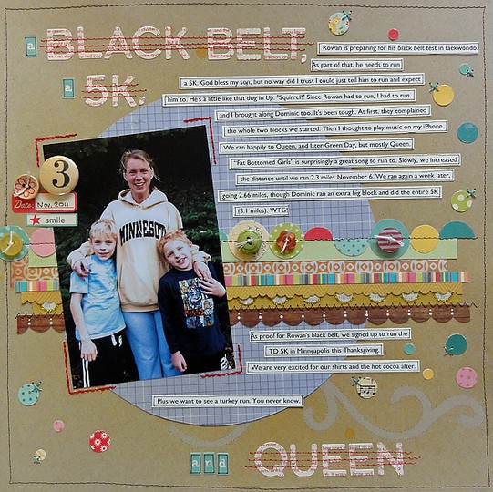 A Black Belt, a 5K, and Queen