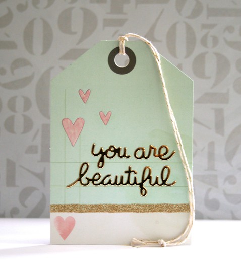 You Are Beautiful Tag