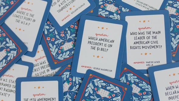 USA Trivia Deck of Cards gallery