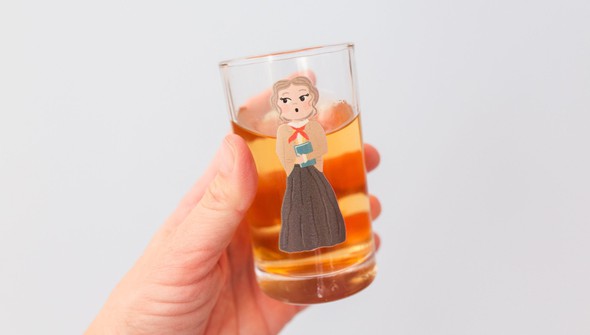Little Women Jo March Mini Juice Glass  gallery