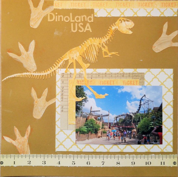 Magical Mixed Media - DinoLand USA in Magical Mixed Media Scrapbook Pages gallery