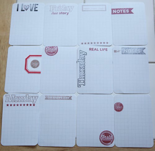 Made your own journaling cards