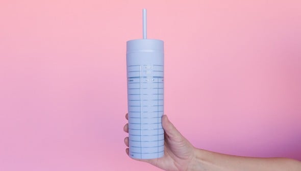 Periwinkle Library Card 16oz Tumbler gallery