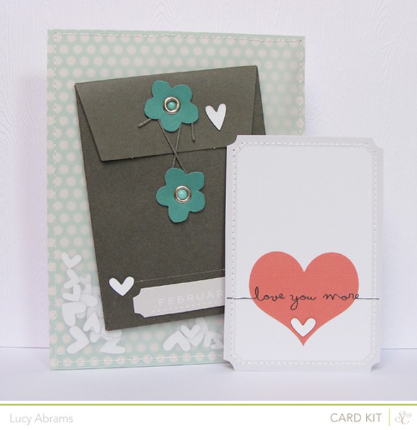 Love You More Pocket Card by LucyAbrams gallery
