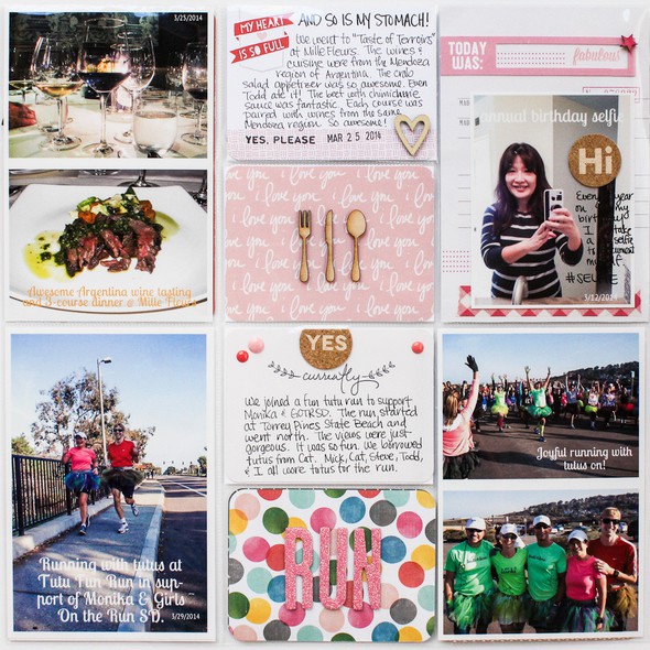 2014 Project Life | March p.8 by listgirl gallery