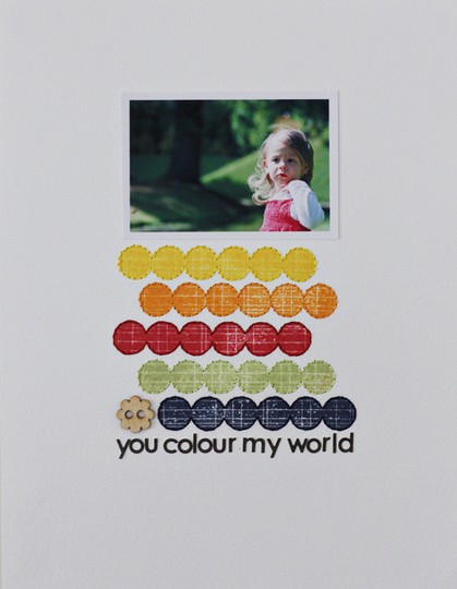 You colour my world - Challenge 13/6