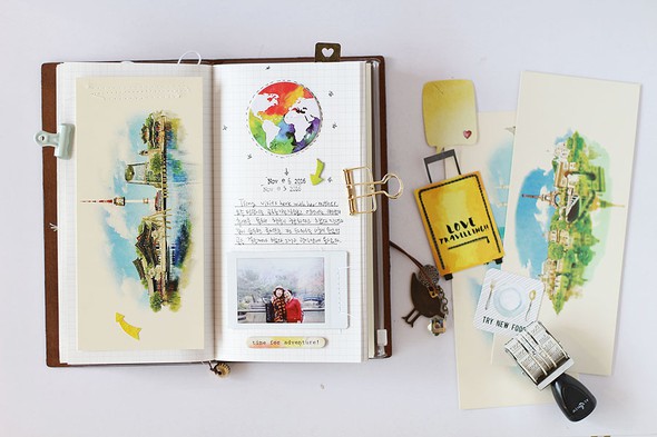Traveler's Note daily journal by EyoungLee gallery