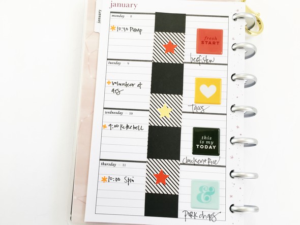 January Weekly Spread- Happy Planner Mini (Horizontal) by stephanie_howell gallery