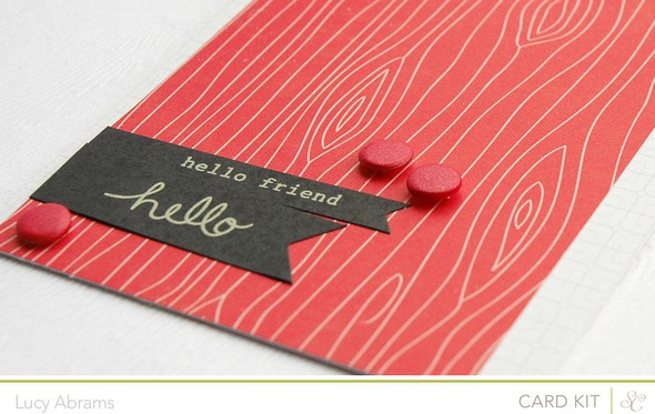 Hello Friend *Card Add On Only* by LucyAbrams gallery