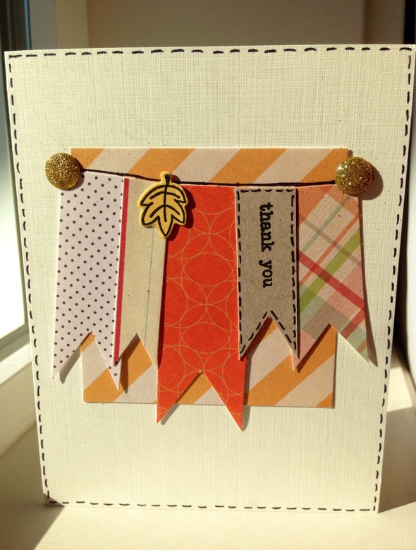 Fall Banner Thank You Cards by BonnieR gallery