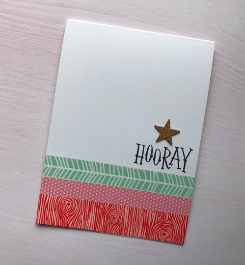 Hooray : A Handmade Card
