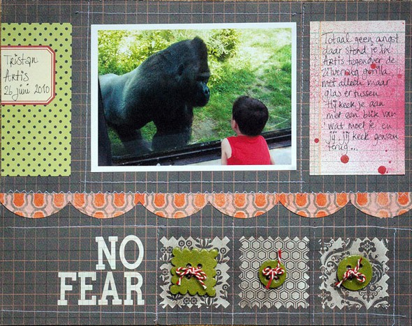No fear  (grid challenge) by astrid gallery