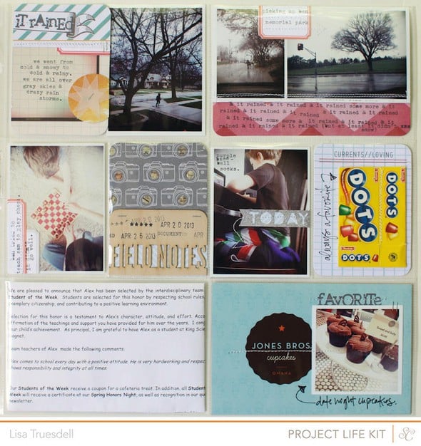 project life 2013 week 17 // april 20-26 | main kit only by gluestickgirl gallery