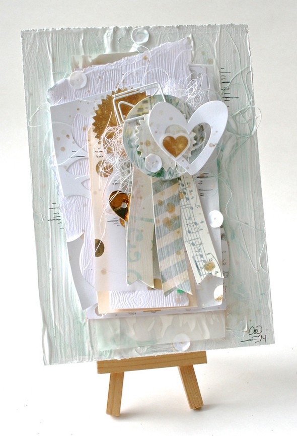 White on White Mixed Media by soapHOUSEmama gallery