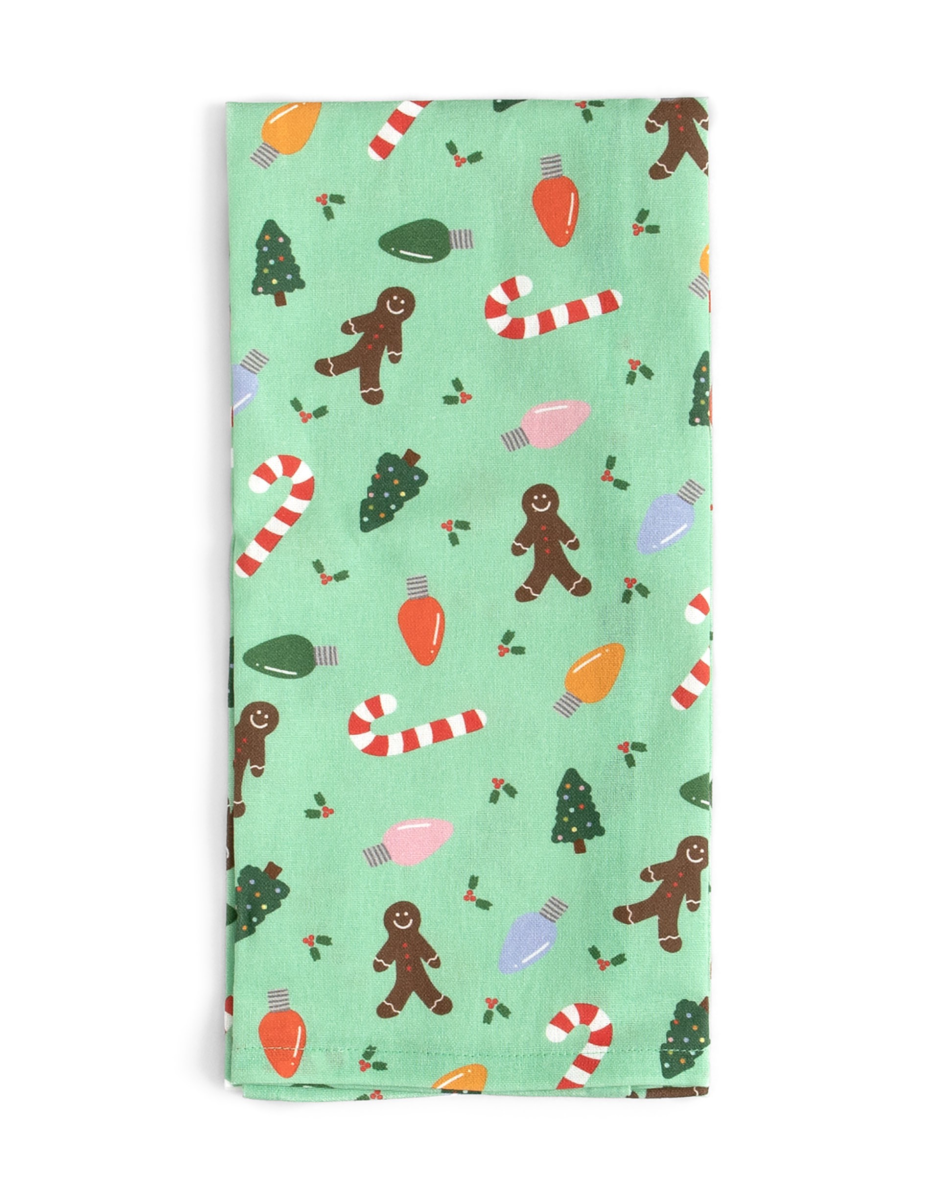 Geometry Spiced Gingerbread Tea Towel – AllyOops Boutique