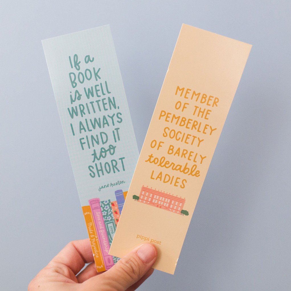 Jane Austen Books Bookmark Set item