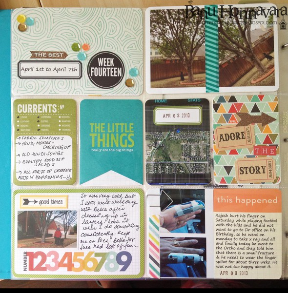 Week 14 - Project life Layout by bh_dallas gallery