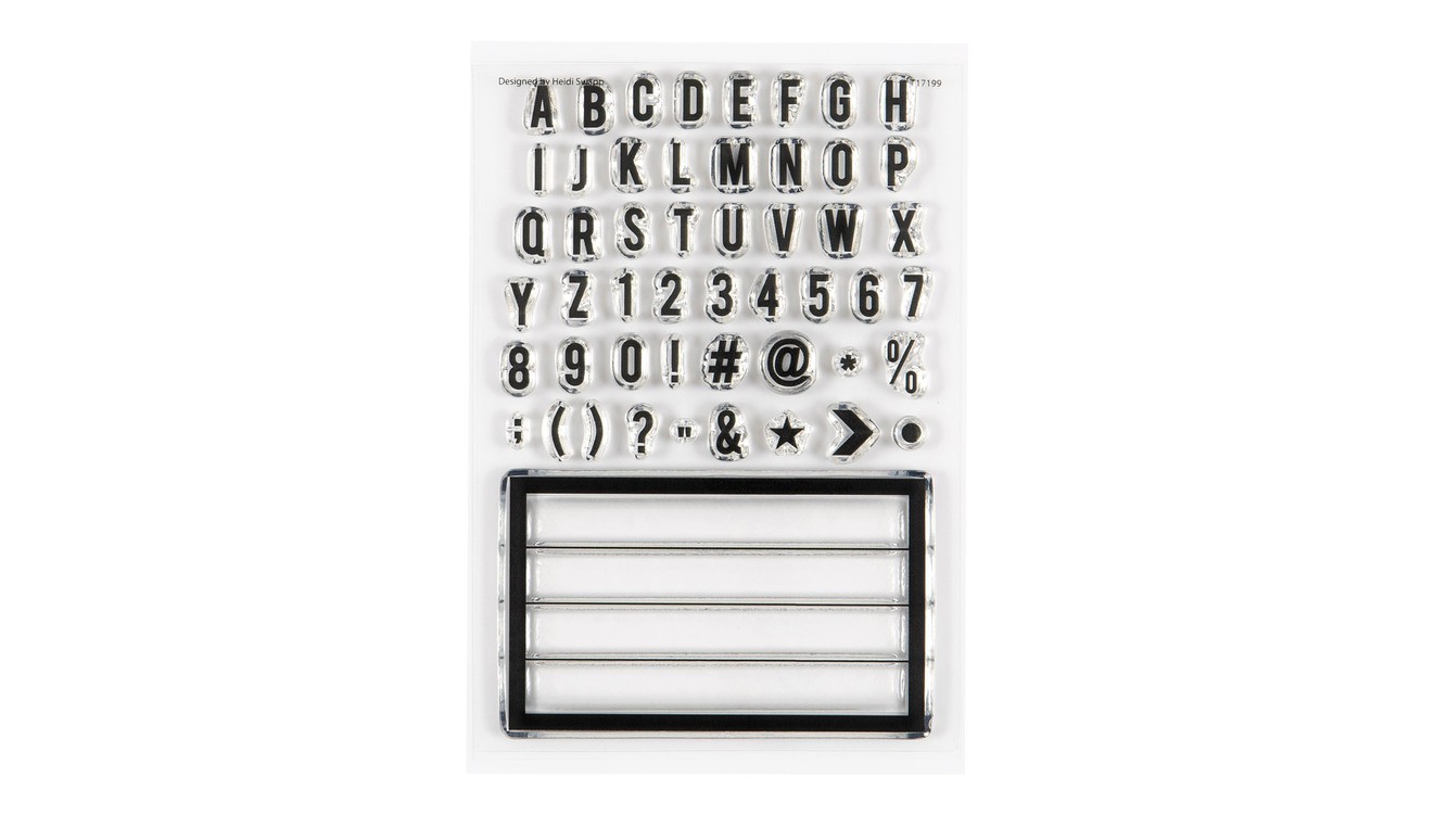Amazon.com: American Crafts Heidi Swapp Marquee Love Box Hello