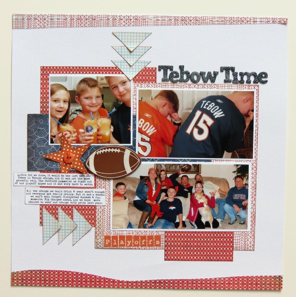 Tebow Time (triangles) by sillypea gallery