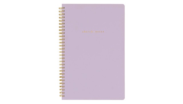 Notebook - Lilac with Maps, 1 of 8