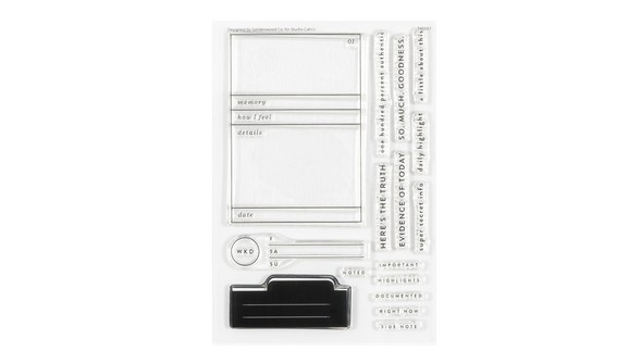 Stamp Set : 4x6 Daily Highlight by Goldenwood Co gallery