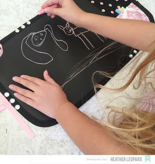 Chalkboard Placemat Tutorial