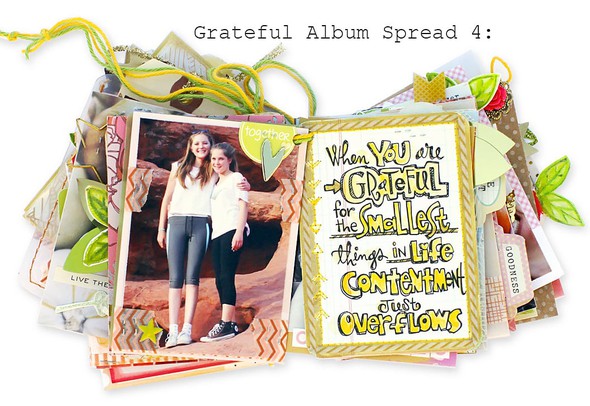 Grateful album spread four