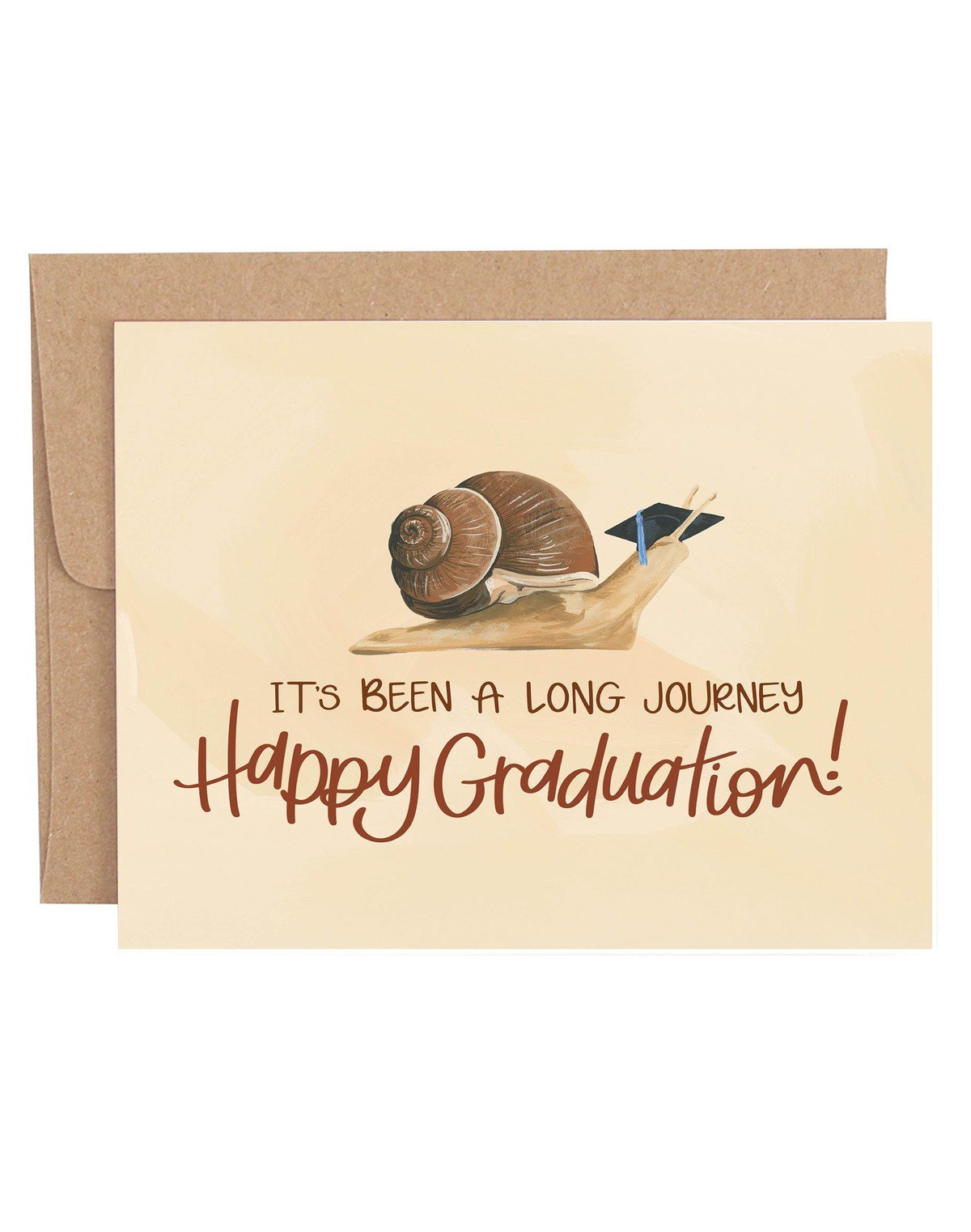 Long Journey Graduation Greeting Card item