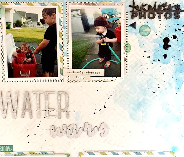Water Wars Layout in 5 Ways to Use Gesso gallery