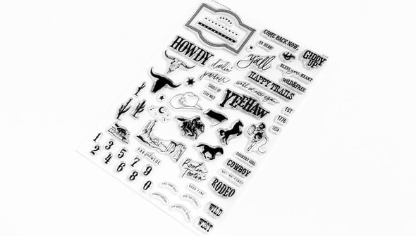 Stamp Set : 6×8 Cowboy Update  gallery