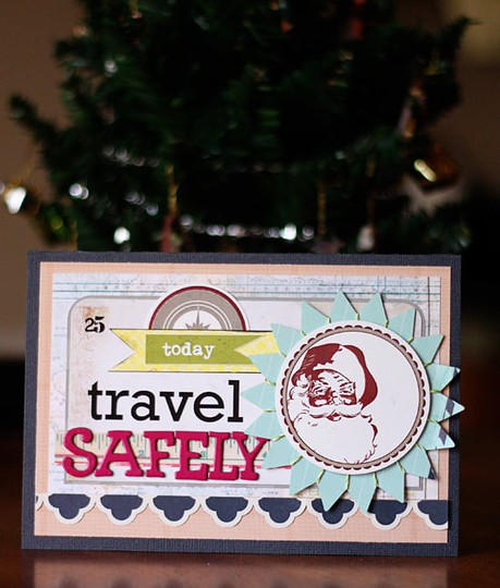 Travel Safely Card *Ormolu*
