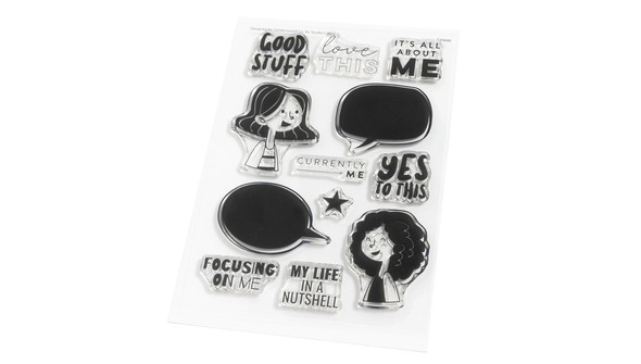 Stamp Set : 4x6 Me, Myself & I - Currently Me by Goldenwood Co gallery