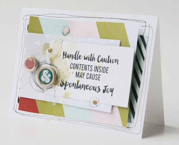Handle With Caution Card by soapHOUSEmama gallery