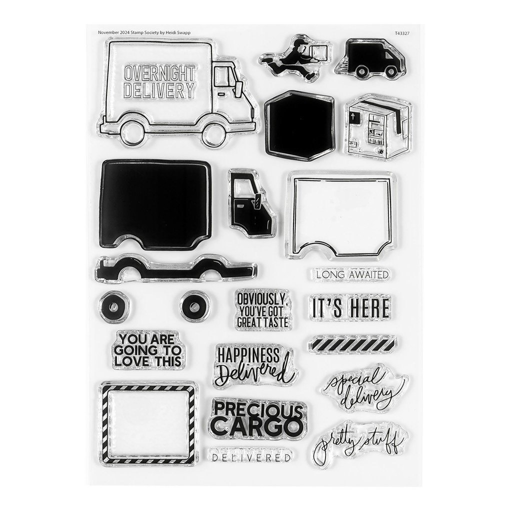 Stamp Set : 6×8 Happiness Delivered item