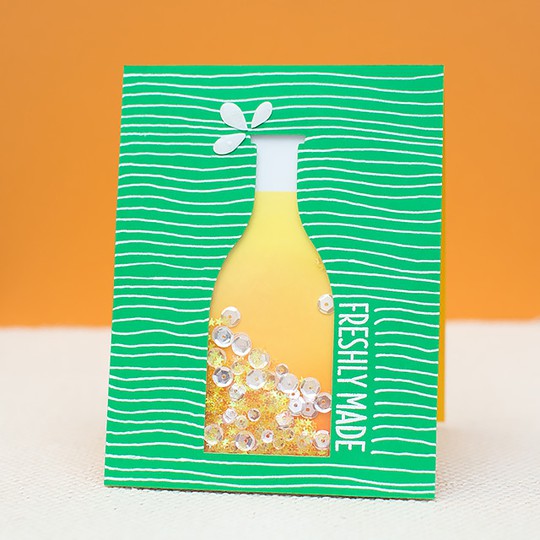 Sparkling Lemonade Shaker Card