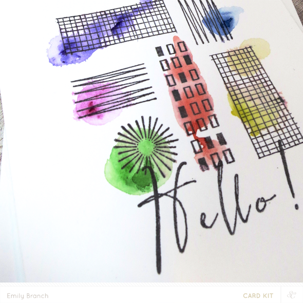 Retro Hello Card *Main Kit Only* by BranchOutDesigns gallery
