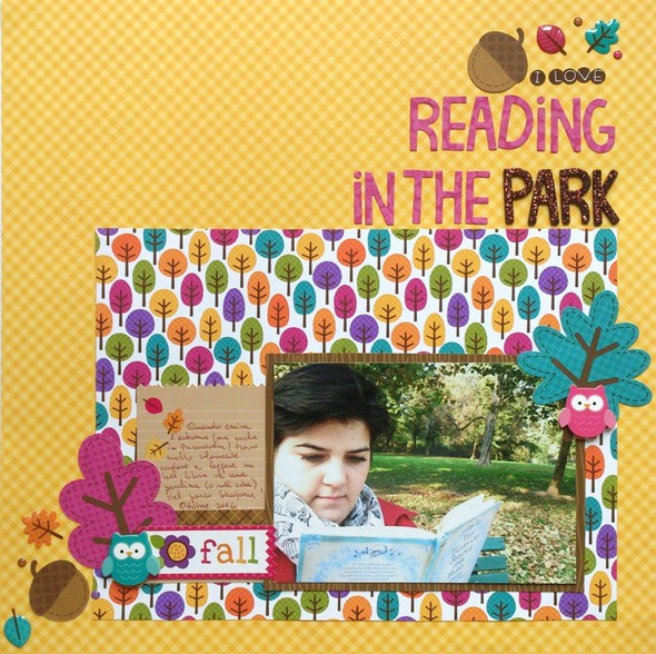 Reading in the Park by Eilan gallery