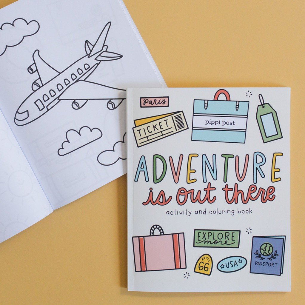Adventure Is Out There Activity & Coloring Book item